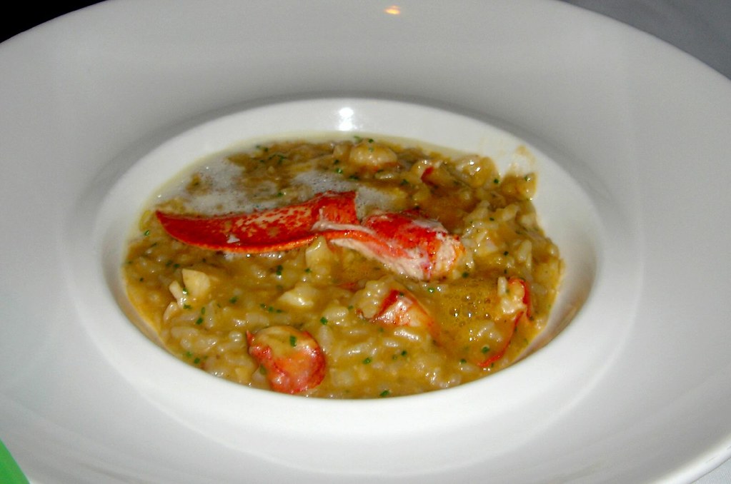 Lobster Risotto Lobster truffle risotto “classic preparati… Flickr