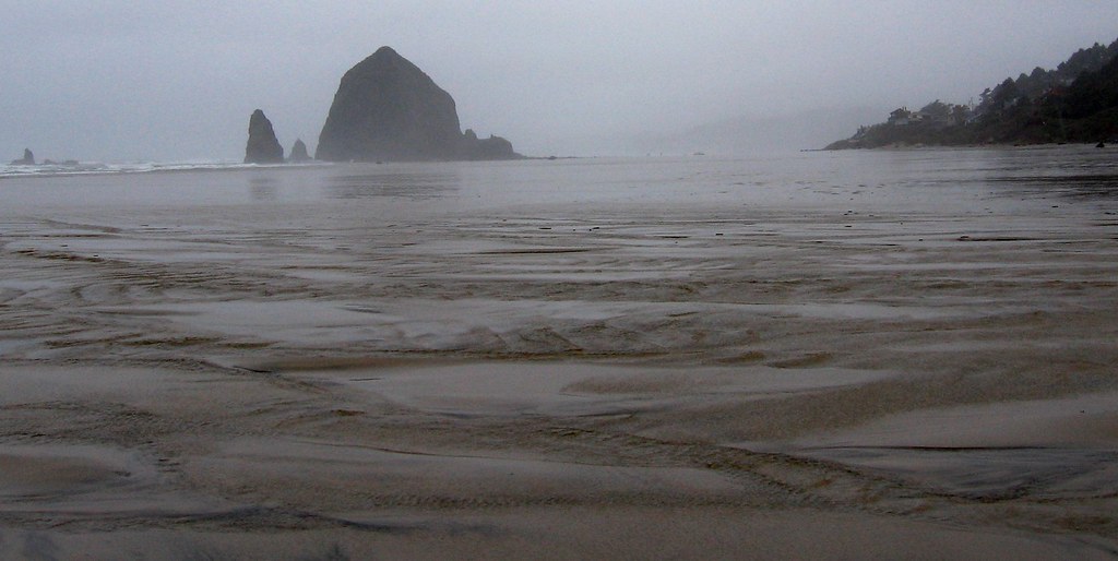 A rock in the distance Cannon Beach, Oregon Katherine H Flickr
