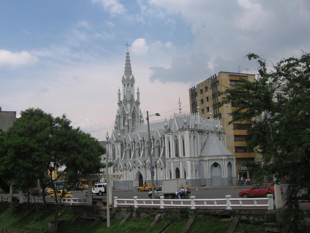 Gothic Church in Cali La Ermita Catholic Church in Cali,… Flickr