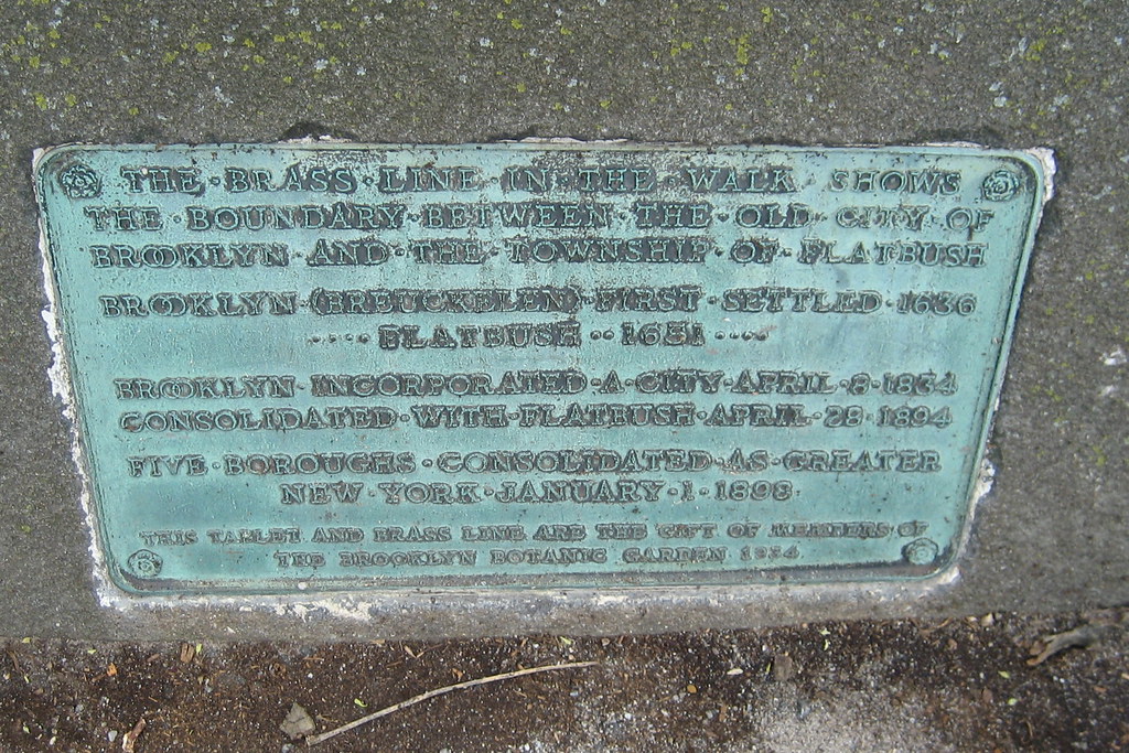 NYC Brooklyn Botanic Garden BrooklynFlatbush line a photo on