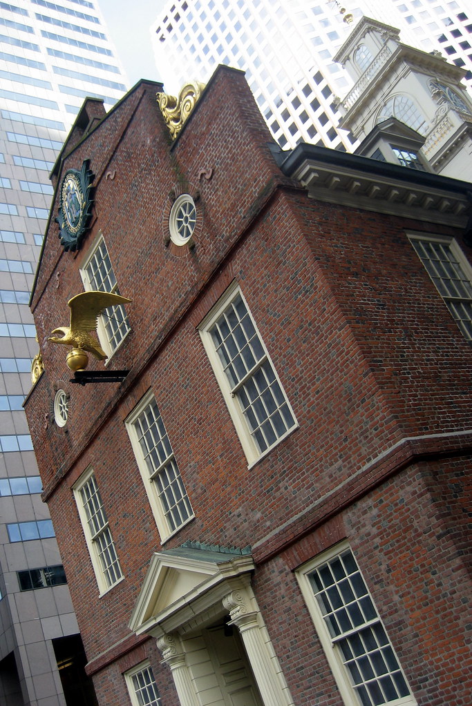 Boston Freedom Trail Old State House West Facade Flickr