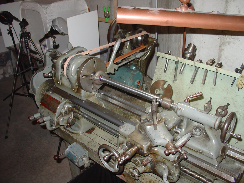 making a stepped ring mandrel on a South Bend Lathe Model … Flickr