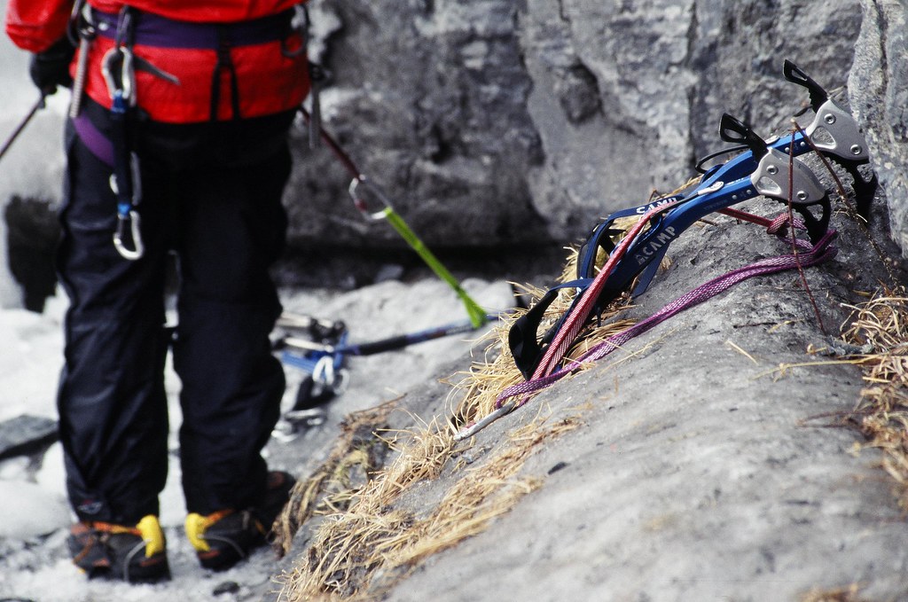 Ice climber, Utah caseycranor Flickr