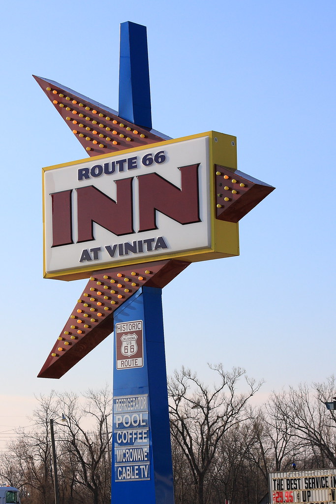Route 66 Inn Vinita Ok gordon huggins Flickr