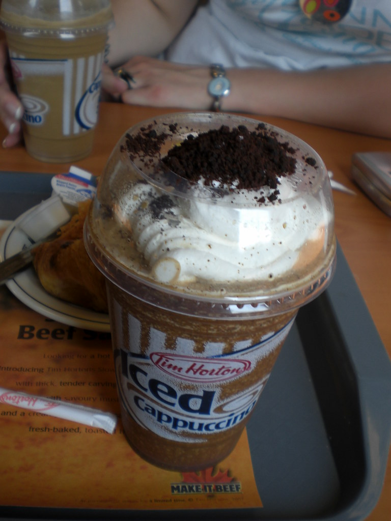Tim Horton's Iced Capp Deluxe With some cookie crumble... Flickr