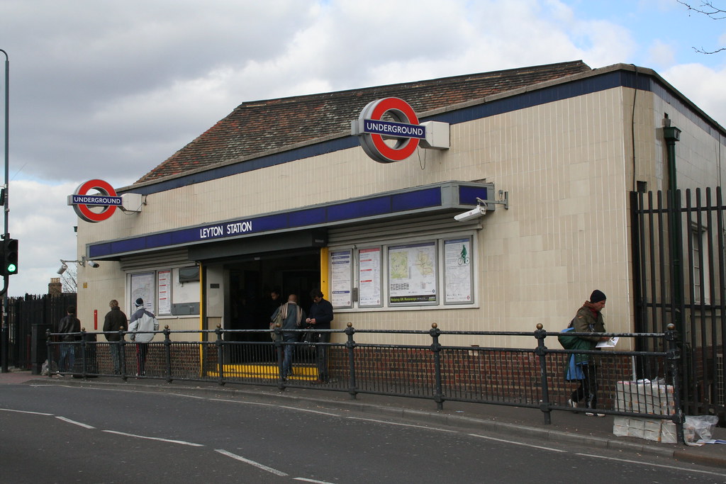 Leyton Underground station Entrance bowroaduk Flickr