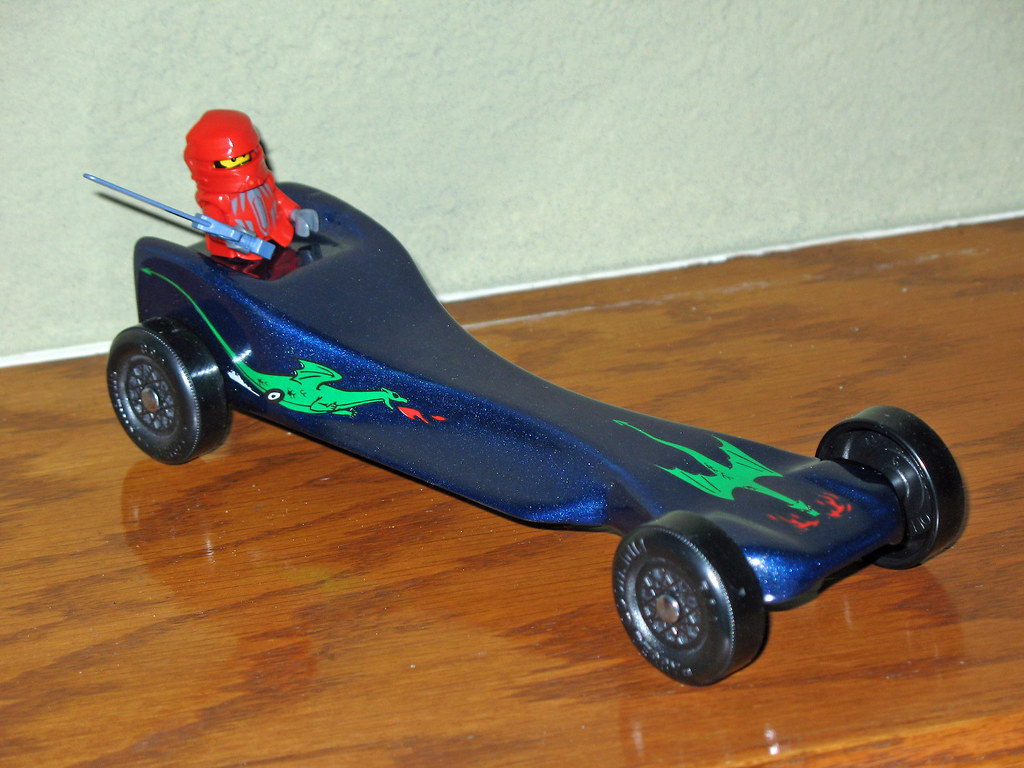 John's car Dragon Fire Pinewood Derby cars austinoriginal Flickr