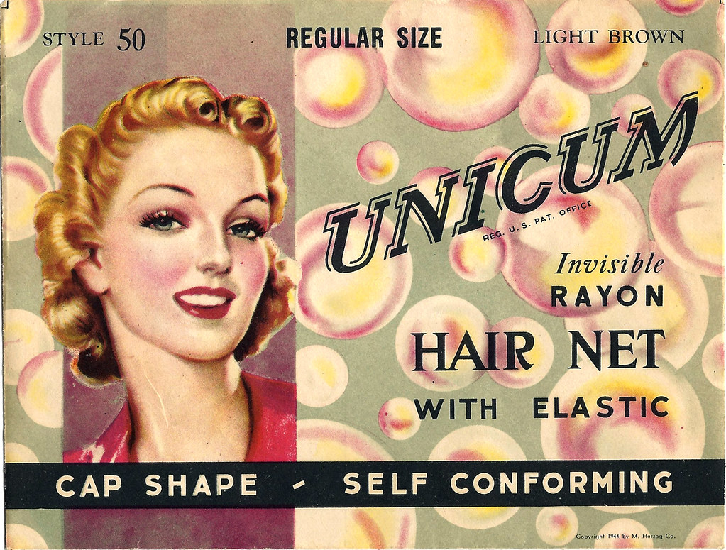 Unicum Invisible Rayon Hair Net with Elastic. Cap Shape. S… Flickr