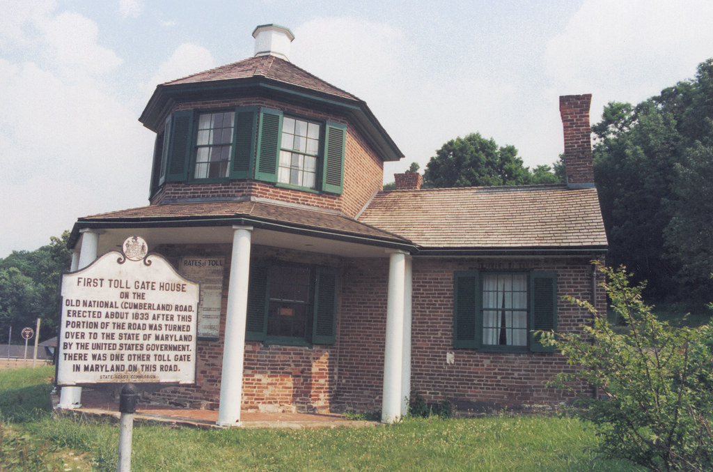 First National Road toll gate house in Maryland, Frostburg… Flickr