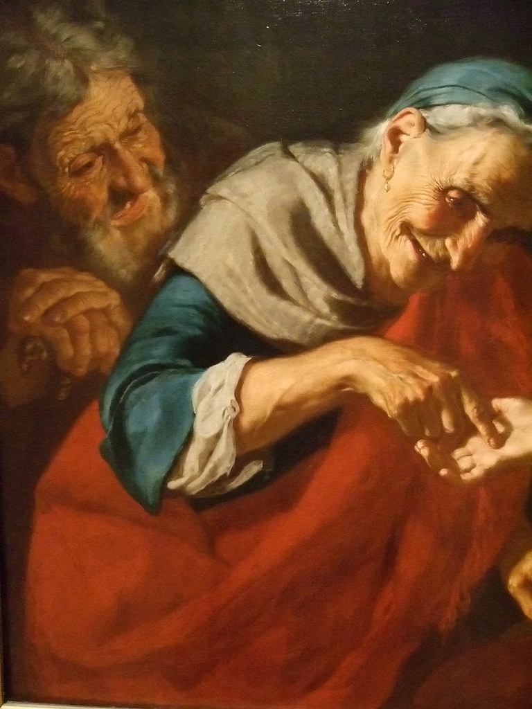 The Fortune Teller by Gaspare Traversi Italian 1760 CE oil… Flickr