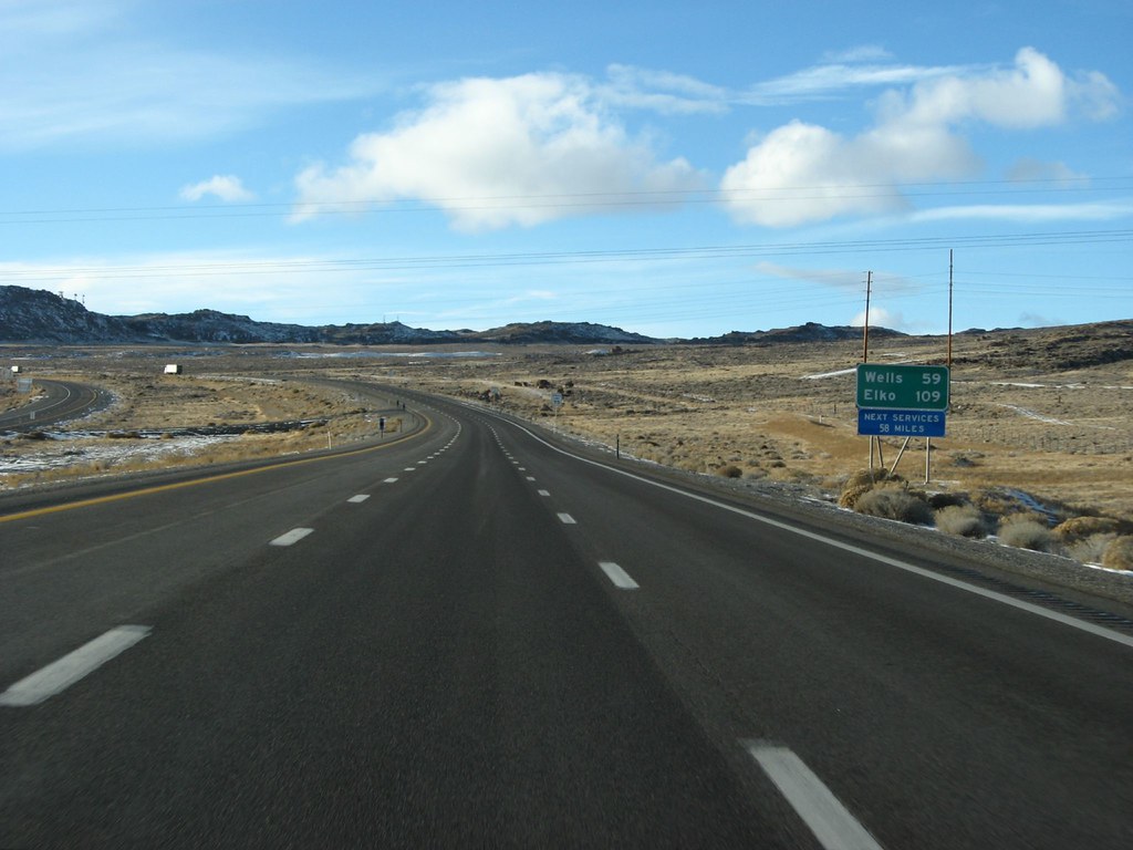 Wells 59 Miles, Interstate 80, Nevada Interstate 80 (I80)… Flickr