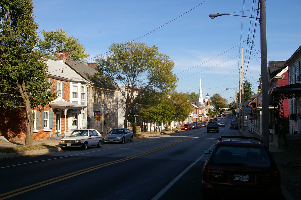 Main Street, Funkstown, Maryland A town on the historic Na… Flickr