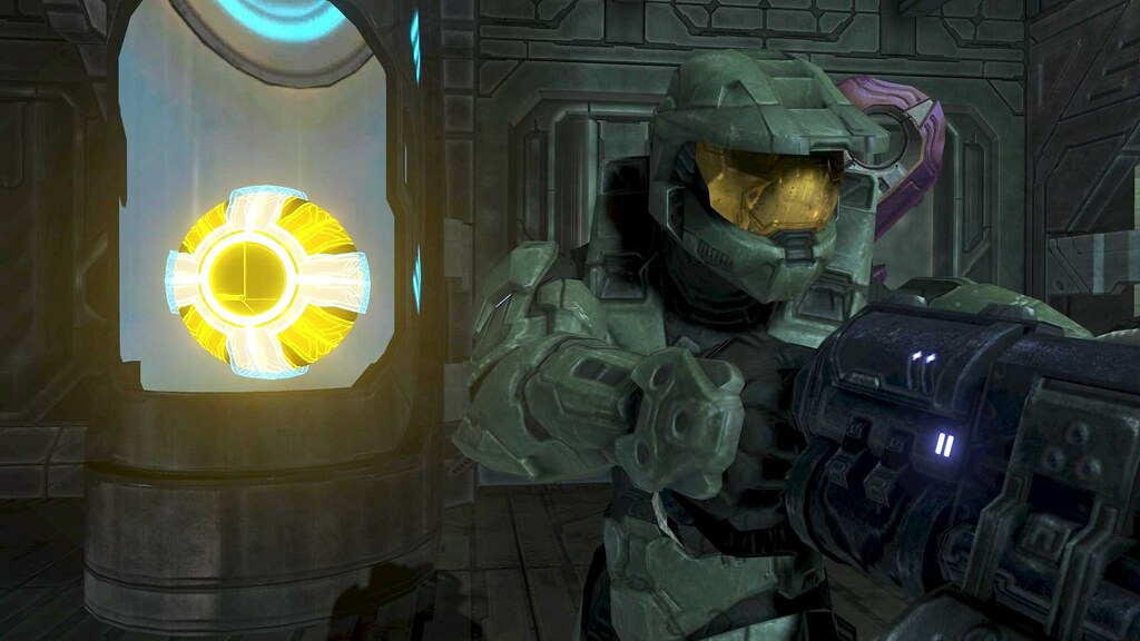 Halo 3 Access Terminal 5 of 7 Level Covenant near the fir… Flickr