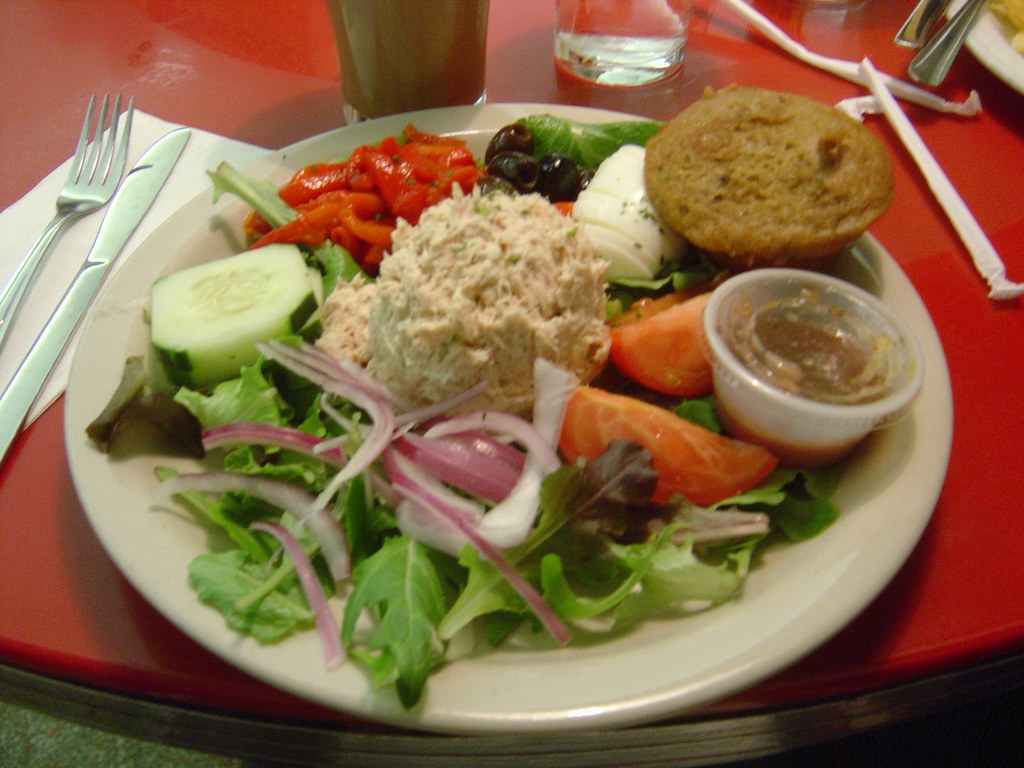 Tuna Salad Plate the blossom dairy in Charleston. Had Lu… Flickr
