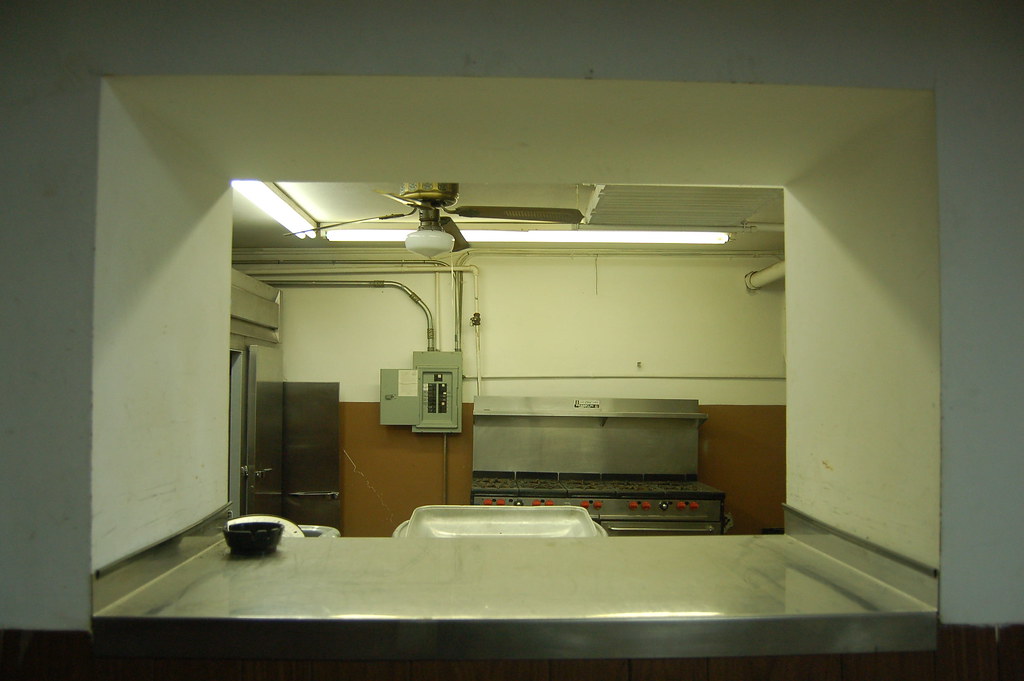St. Stanislaus Kostka Cafeteria's kitchen, basement. Flickr
