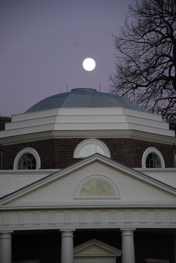 Monticello at dusk Monticello, home of President Thomas Je… Flickr