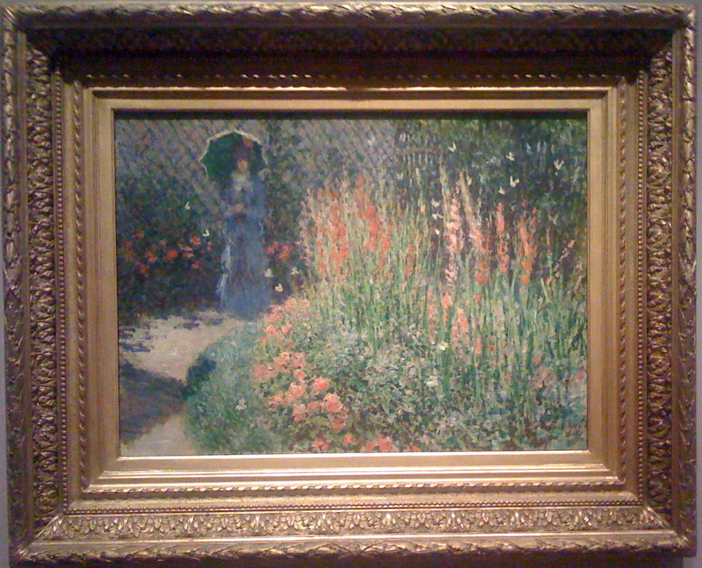 Gladioli Claude 1876 Oil on Canvas Detroit Institute… Flickr