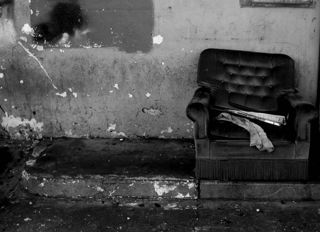 Chair in Cable Street, Limehouse, London Jessica Ferguson1 Flickr