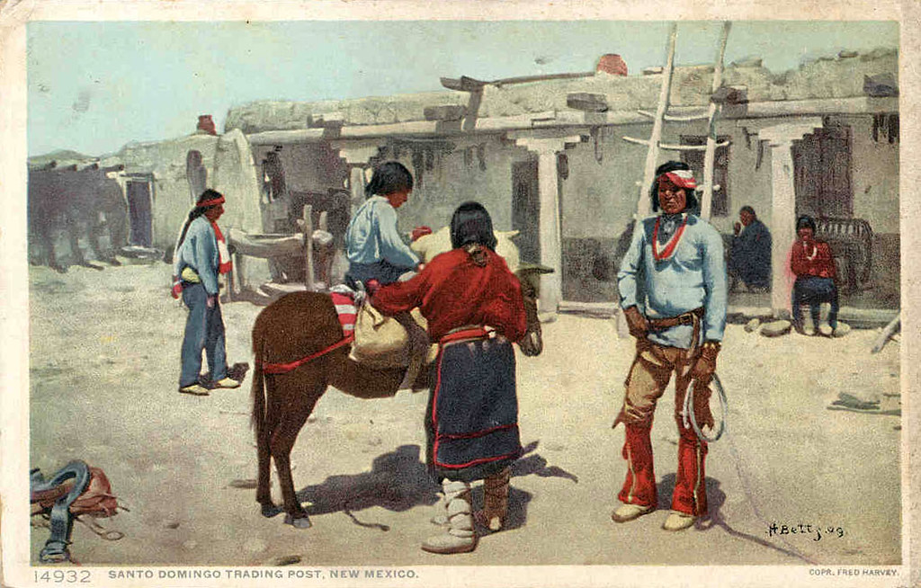 Santo Domingo Pueblo Postcard a photo on Flickriver