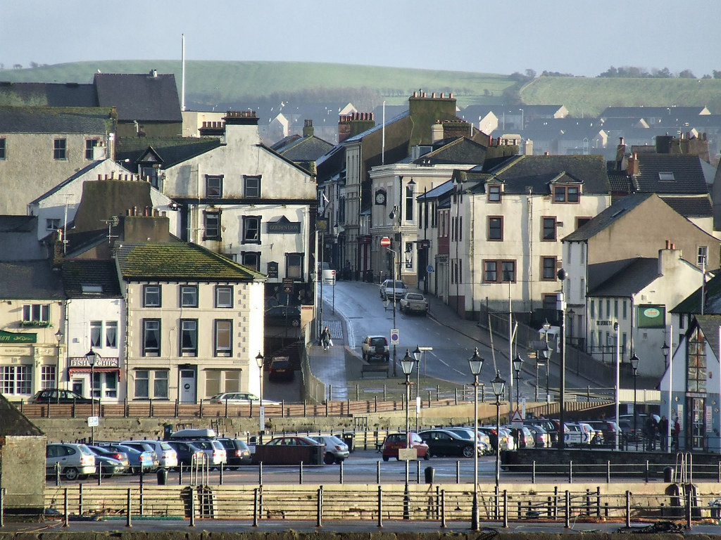 Maryport from across the harbour The classic view of Maryp… Flickr