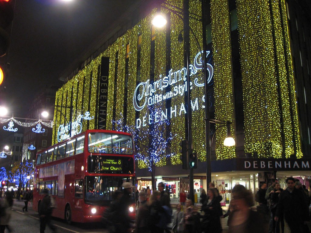 Debenhams lights Linnie Flickr