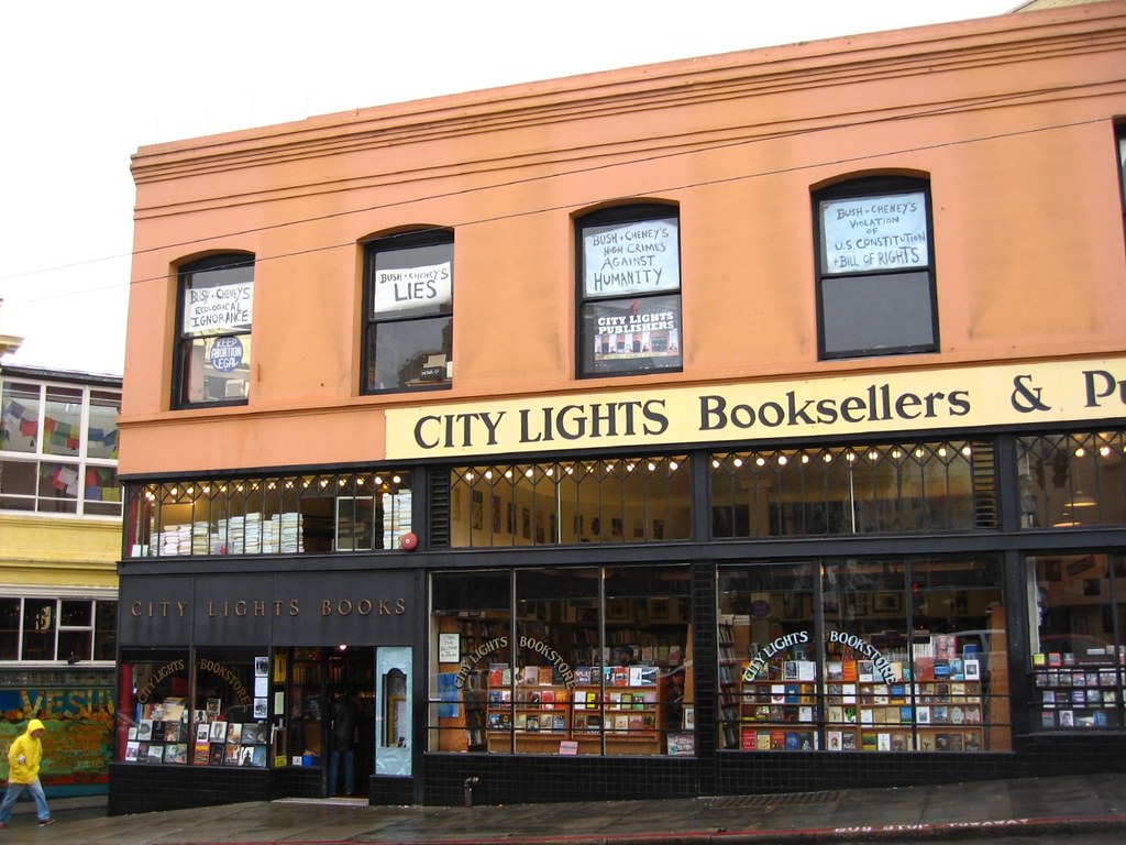 City Lights Bookstore The famous City Lights Bookstore has… Flickr