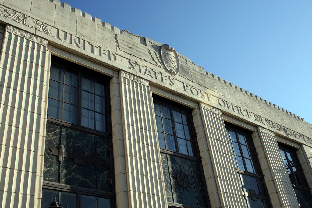 looking up at jacksonville post office Exquisitely Bored in