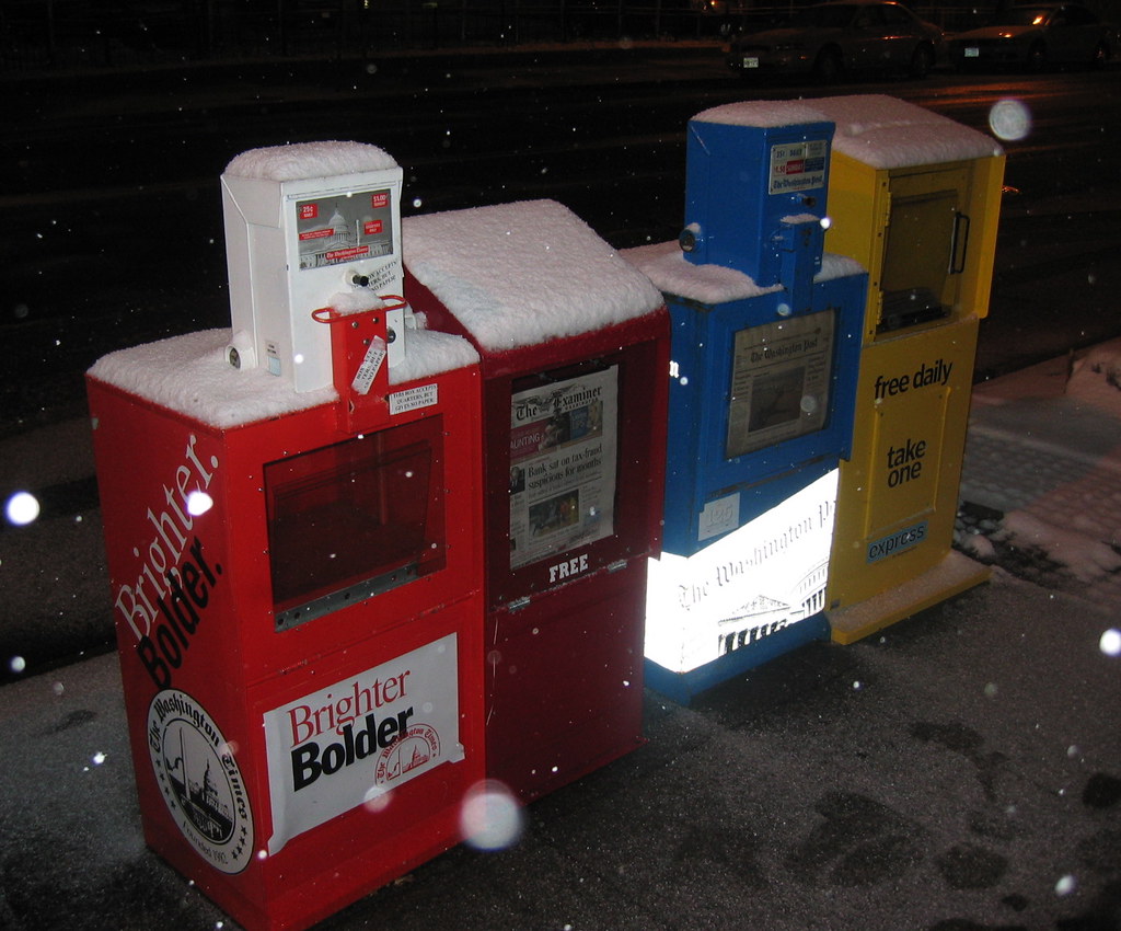 December snow in DC Washington, DC Adam Fagen Flickr