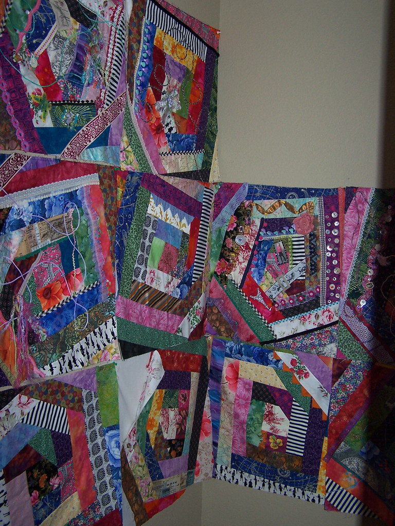 Crazy Quilt Squares Shannon McCoy Flickr