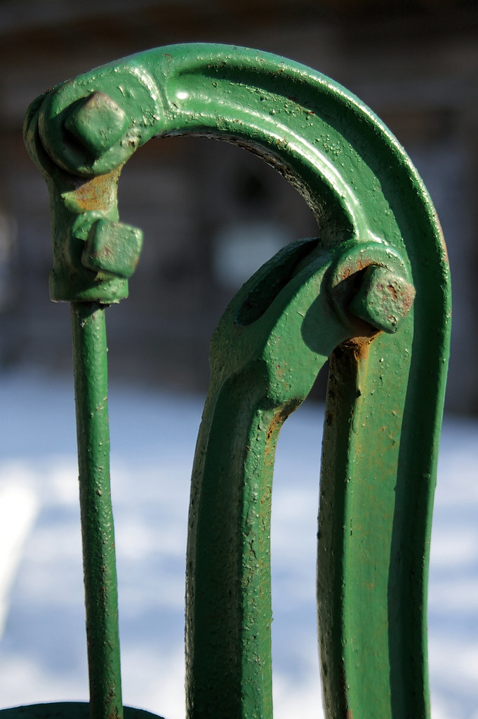 Pump Handle The Byers homestead, in Commerce, Michigan. Wigwam