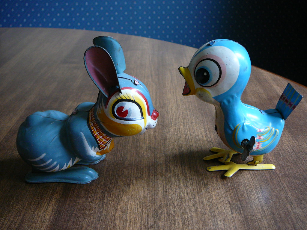Vintage Tin Easter Toys Flickr