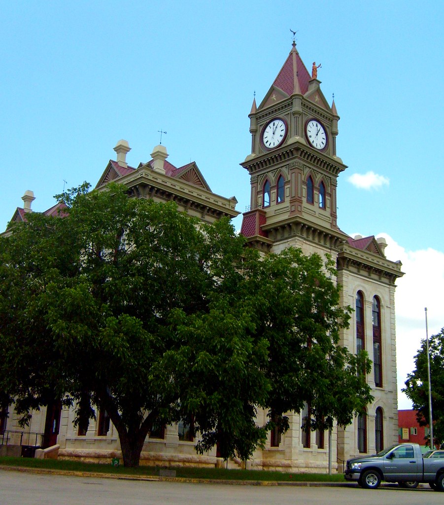Bosque County Courthouse in Meridian,TX Bosque County Cour… Flickr