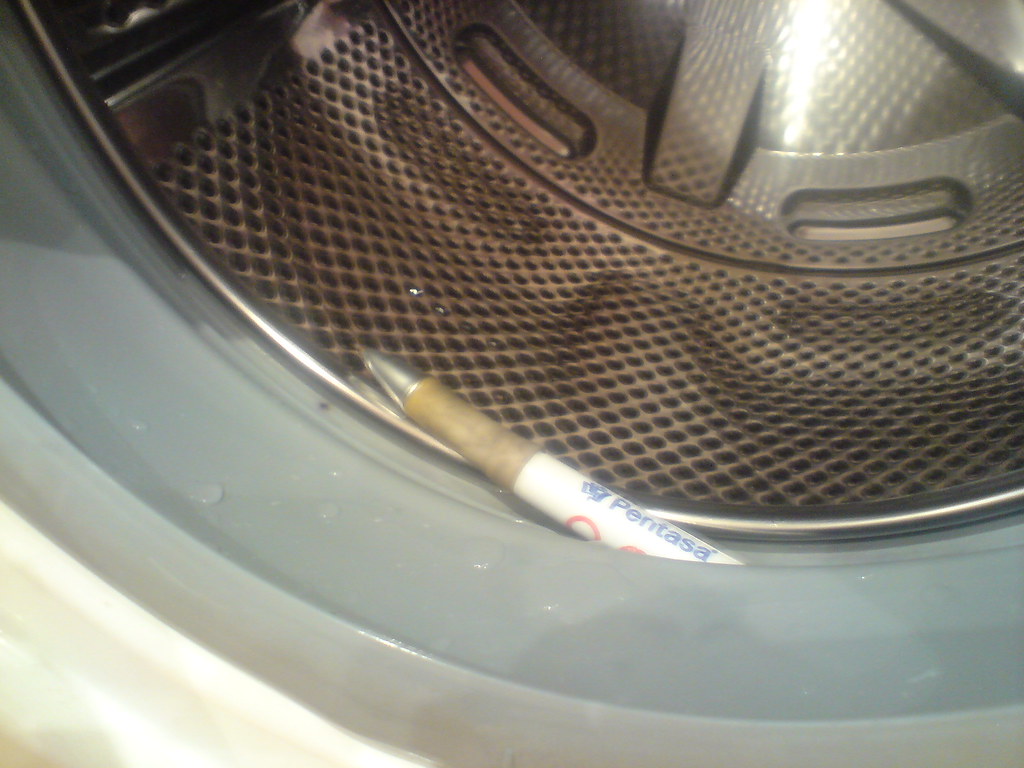 Pen in the Washing Machine John Griffin Flickr