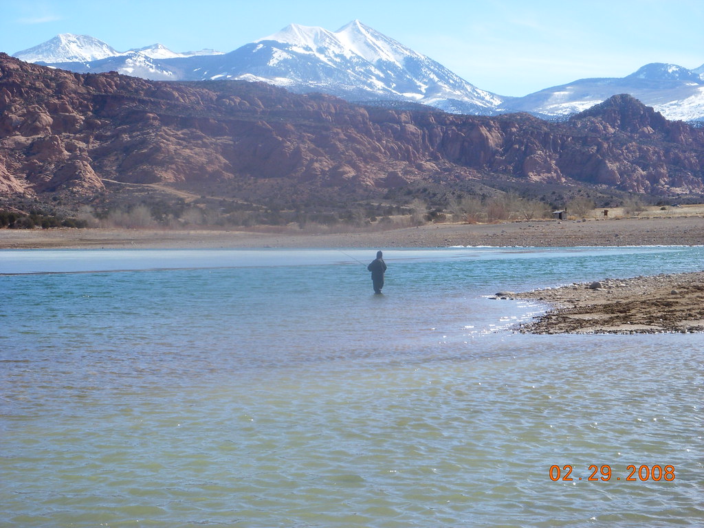 Robert fishing Ken's Lake in Moab, UT edele2001 Flickr