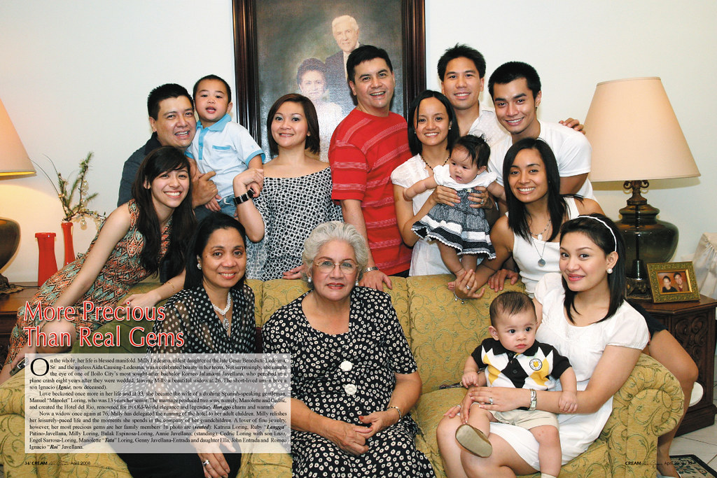 The Lorings of Iloilo City Milly Ledesma Vda. de Loring wi… Flickr