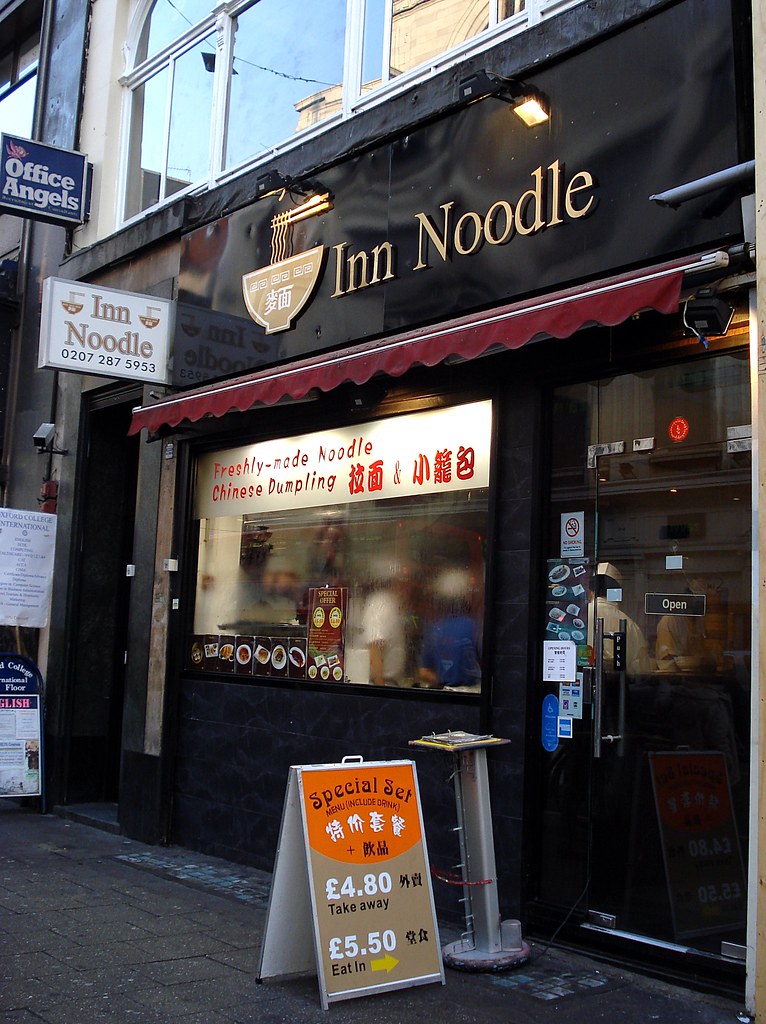 Inn Noodle, Oxford Street, London W1 Chinese restaurant ne… Flickr