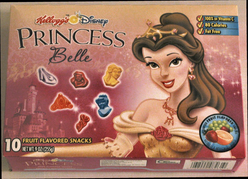 Disney Princess Belle fruit snacks a photo on Flickriver