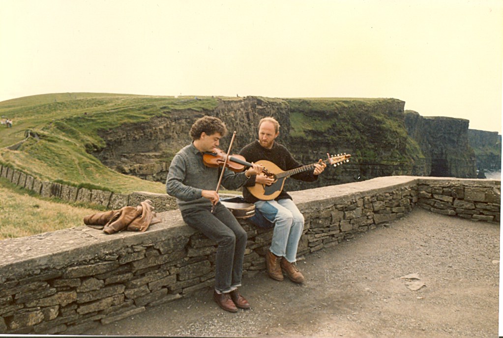 Musicans playing traditional Irish music July 29, 1986 Cli… Flickr