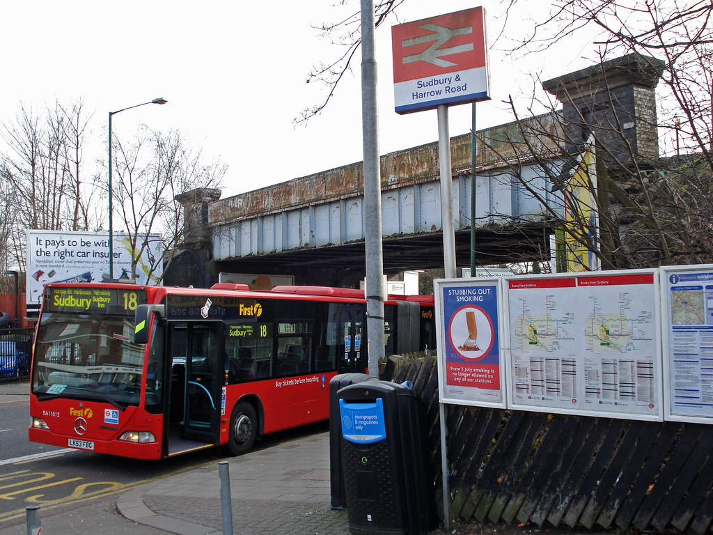 Sudbury & Harrow Road Buses arrive from Marylebone every f… Flickr