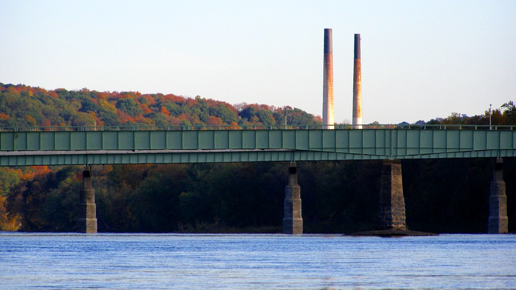 PortlandColumbia Pedestrian Bridge over Delaware River Flickr