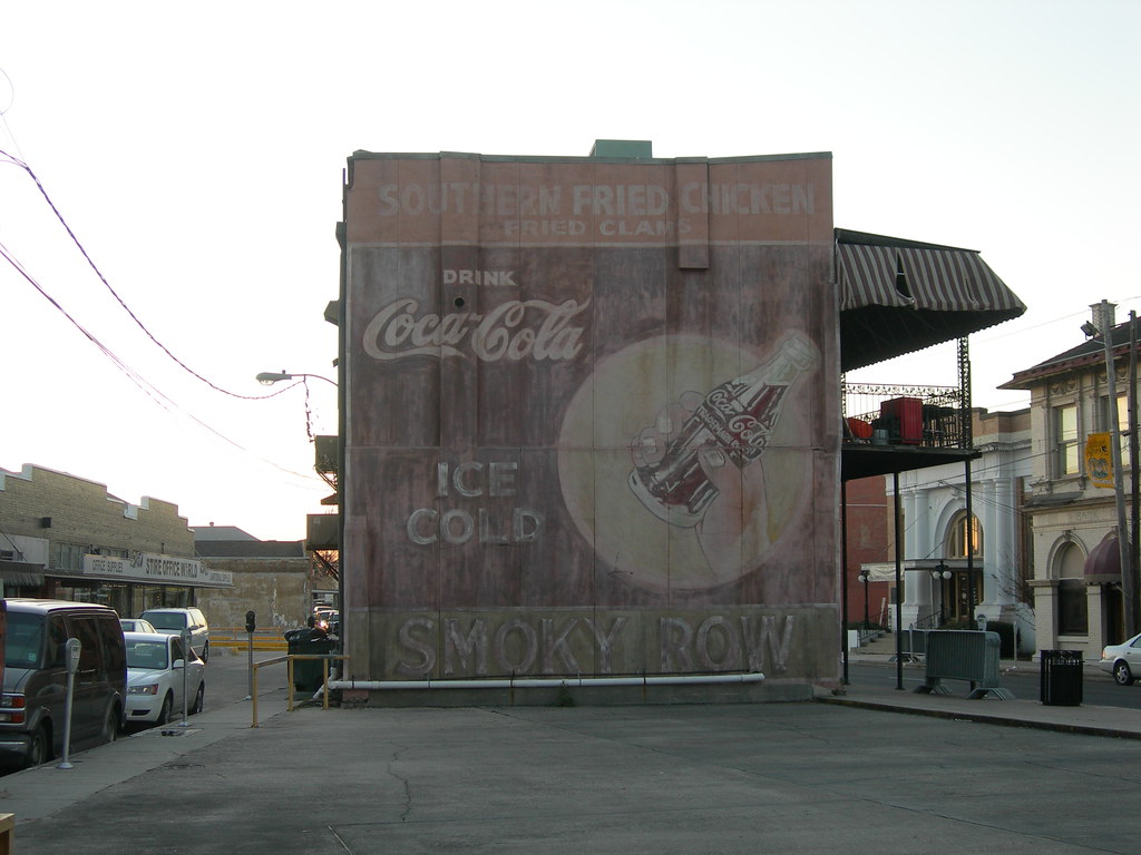 Coca Cola, Fried Chicken & Clams Mural Houma, Louisiana Jimmy