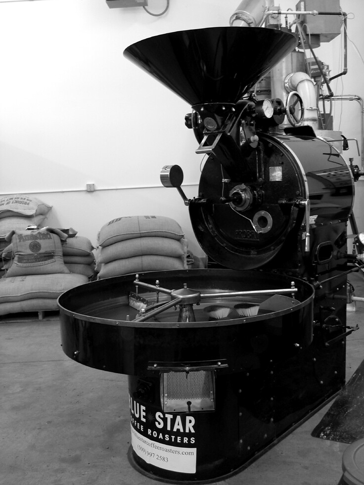 Vintage coffee roaster Probat, an old German bean roaster … Flickr