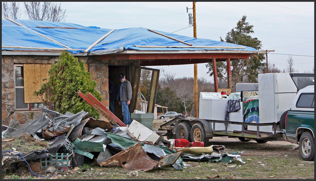 Gassville Arkansas, 6 weeks after the tornado. Still clean… Flickr