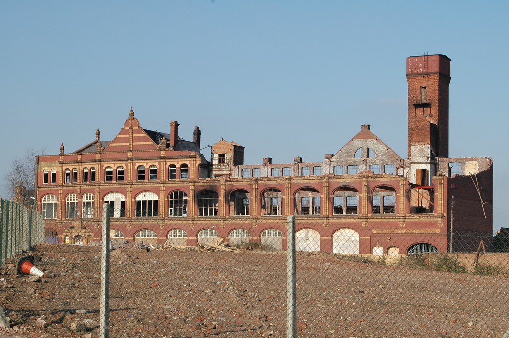 Belmont Row former Coop furniture works Destroyed by fire… Flickr