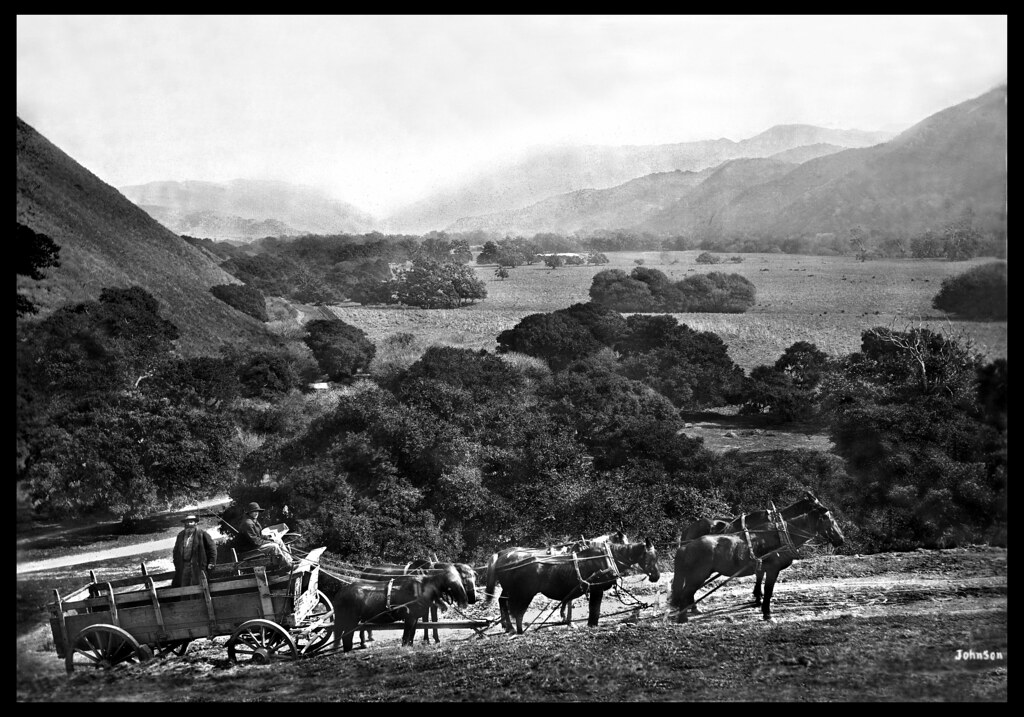 Horse Drawn Cart, Carmel Valley, circa 1890 Sebastian Vizc… Flickr
