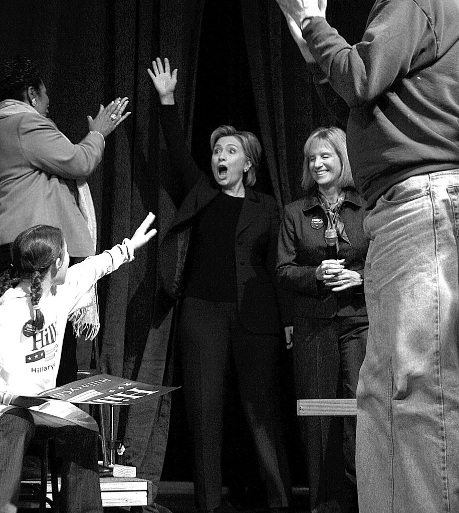 Entrance New Hampshire Primary, 2008 elections. Hillary Cl… Flickr