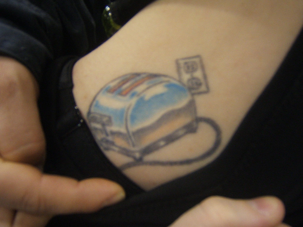 Toaster Tattoo Day One April 18, 2008 This lady was very… Flickr