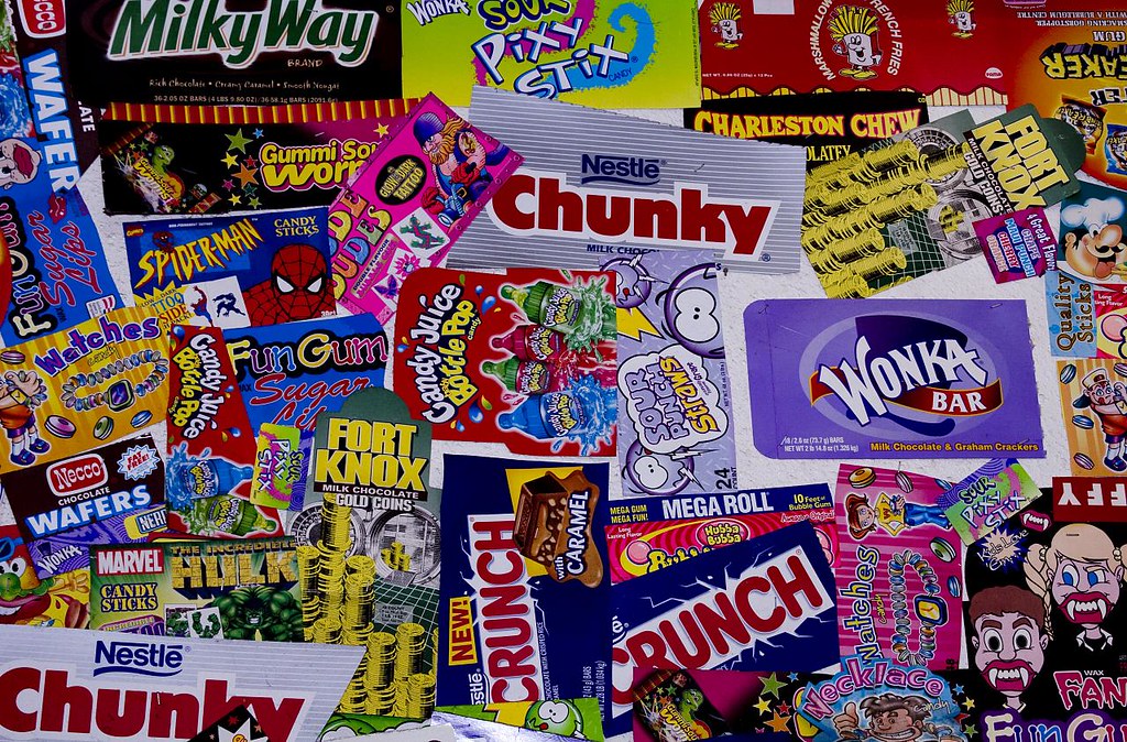 Candy Wrappers Rachel Knickmeyer Flickr