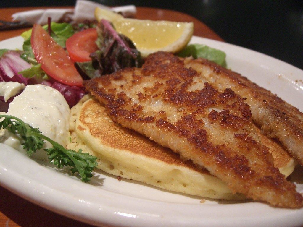 Express Lunch Wild Barramundi on Potato Pancake Pancake … Flickr