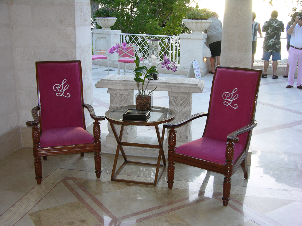 Barbados, Sandy Lane Luxury Resort, chairs The rich colors… Flickr